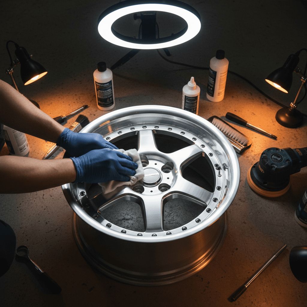 Wheel restoration service