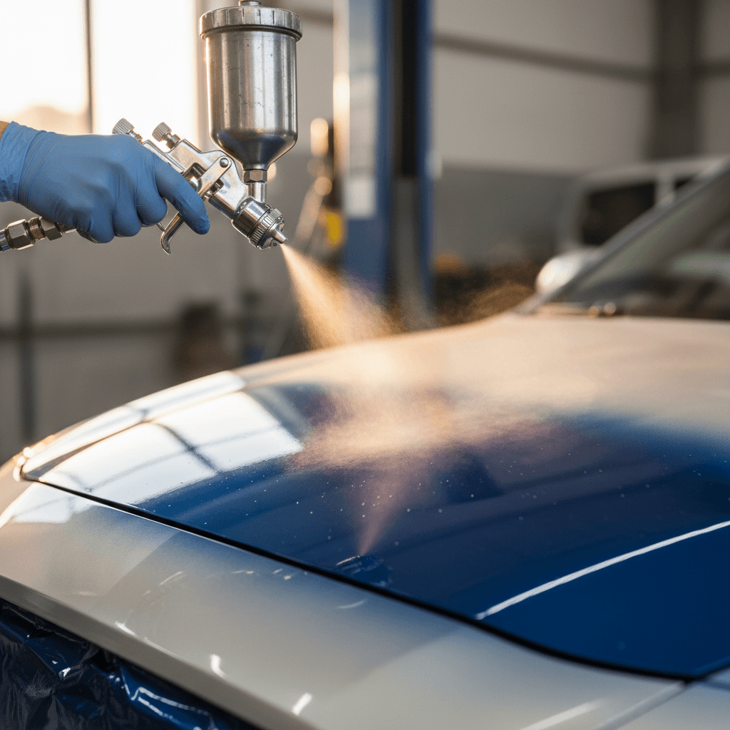 Paint repair and touch-up service